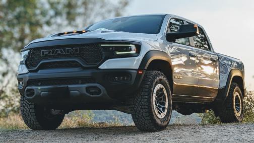 White 2022 RAM 1500 TRX